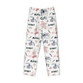 thumbnail image 5 of Balery Cute Magic Bunny print Men's Pajama Pants,Ultra Lightweight Pjs,Lounge Pant-XX-Large, 5 of 9