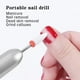 thumbnail image 3 of Lima de manicura recargable juego de manicura y pedicura amoladora de uñas recargable taladro eléctrico portátil de plástico para uñas gruesas ANGGREK  Otros, 3 of 8