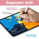 thumbnail image 4 of Laklulu Pack de 4 fundas protectoras de silicona para Apple Pencil Grip, funda protectora con agarre, accesorios de diseño ergonómico compatibles con Apple Pencil de 1.ª y 2.ª generación (blanco +, 4 of 8