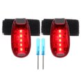 thumbnail image 1 of Miangastore 2pcs Night Fishing LED Light Multi-function Running Light Headlight for Outdoor, 1 of 8