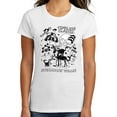 thumbnail image 2 of Womens Steamboat Willie T-Shirt - Vintage Timeless Classic Cartoon Shirt, White X-Large, 2 of 3