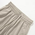 thumbnail image 6 of Resicozy Cargo Pants Women Lightweight Joggers Quick Dry Summer Hiking Drawstring Pants with Pockets Khaki S, 6 of 7