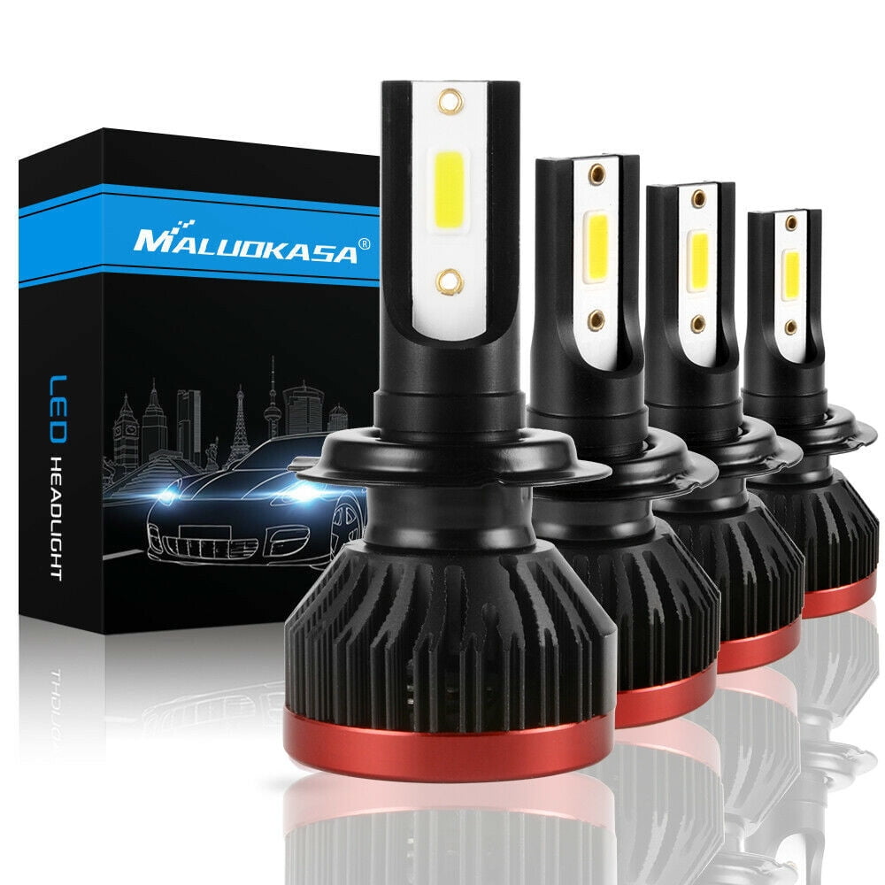 H7 LED Headlight Conversion Kit HiLow Beam Mini Bulbs 220W 20000LM