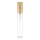 thumbnail image 1 of Botella de perfume elegante y única para baño 1 pieza tono dorado 0.5 oz, 1 of 6