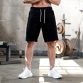 thumbnail image 2 of xiaxaixu Short pour Homme à Couleurs Contrastées, Pantalon Garçon Taille Haute à Lacets, 2 of 6