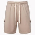 thumbnail image 5 of Mens Workout Shorts - Workout Athletic Shorts with Pockets Summer Beach Shorts Gym Shorts Summer Beach Shorts with Pockets Casual Short Pants Gym Shorts, 5 of 6