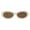 White (Brown), variant on Womens Sunglasses Wide Oval Shape Retro Fashion UV 400 Tortoise, Brown