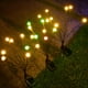 thumbnail image 4 of Bewildely Luz alimentada por carga solar, lámparas nocturnas ABS, bajo voltaje, cabezales múltiples, iluminación decorativa, valla de camino, Iluminación y accesorios 6 cabezales/luz cálida, 4 of 6