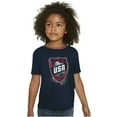 thumbnail image 3 of Soccer Player USA American Nation Crewneck T Shirts Boy Girl Teen Brisco Brands XS, 3 of 6