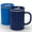 Navy/Blue, variant on Copco Iconic 16oz Double Wall Insulated Desk Mug with Lid and Handle, Set of 2, BPA-Free Reusable Plastic, Spill-Proof, Microwave & Dishwasher Safe, Wide Mouth, Cup Holder Friendly (Aqua/Mint)