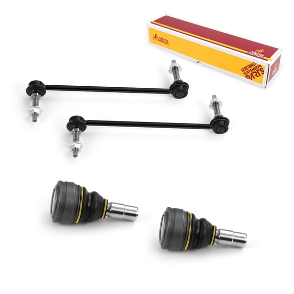 Metrix Premium Chassis Parts 4 PC L/R Front Sway Bar Stabilizer End Link & L/R Front Lower Ball Joint Kit Fits 2010 Ford Mustang,Replacement K80899,K500033