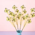 thumbnail image 6 of Dvumao Artificial Butterfly Branch 25.6 Inch Polyester Faux Floral Pick for Vase Arrangements and Wedding Decor, 6 of 6