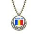 thumbnail image 1 of En Rumanía, país de amor Colgante Estrella Collar Luna Cadena Joyas Unbranded M, 1 of 3