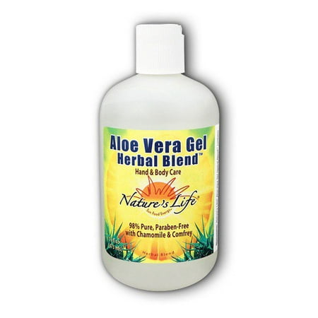 Herbal Life - Aloe Vera Gel Herbal Blend Nature's Life 16 oz Gel