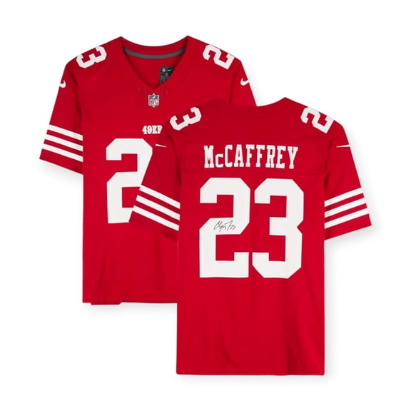 Christian McCaffrey San Francisco 49ers Autographed Nike Limited Jersey Fanatics