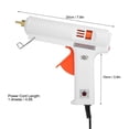 thumbnail image 3 of Pistolet à colle chaude réglable à température constante, 150 W, blanc, pour réparations à domicile, bricolage, artisanat, 3 of 4