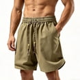 thumbnail image 6 of IhhxPro Men's Running Shorts with Pockets Elastic Waist Men Breathable Athletic Summer Quick Dry Lightweight Loose Fit Jogging Gym Workout Casual Active M-3XL, 6 of 6