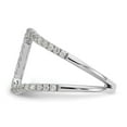 thumbnail image 5 of Auriga Fine Jewelry 14K White Gold Lab Grown Diamond Band for Women Size 7 (0.47ct, Color- D-E, Clarity- VS/SI), 5 of 6
