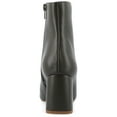 thumbnail image 4 of Journee Womens Haylinn Inside Zip Block Heel Booties, Widths Available, 4 of 9