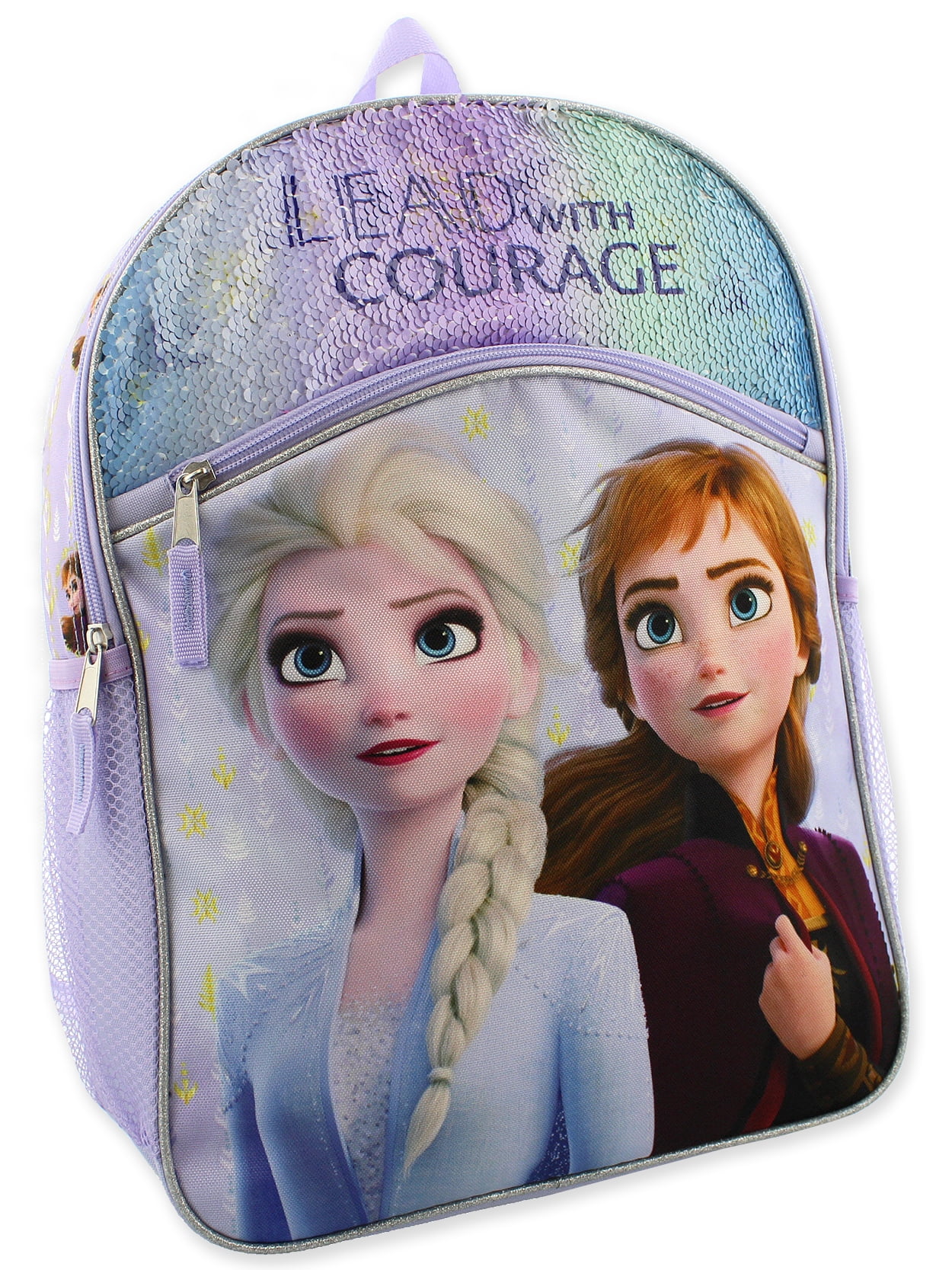 Floral Flakes Disney Frozen Elsa Anna 12" School Backpack Girls Medium Bag 