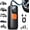 Dark Black, variant on Tire Inflator Portable Air Compressor, 160 PSI Digital Tire Pump with Auto Shut-Off - , , , Bicycle & Ball Air Pump
