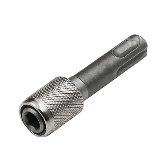 Electric Hammer Drill Adapter Impact Driver Socket Round Shank to Hexagon Steel