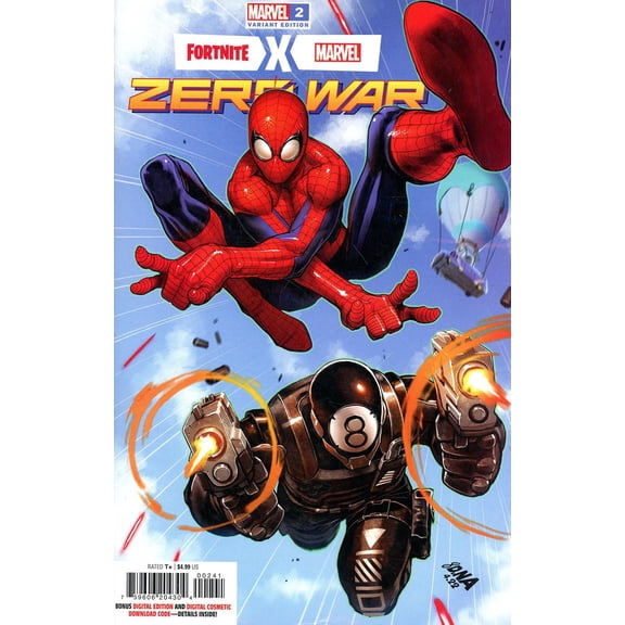 Collectible Fortnite X Marvel Zero War #2 (Nakayama Var) Marvel Prh Comic Book 2022