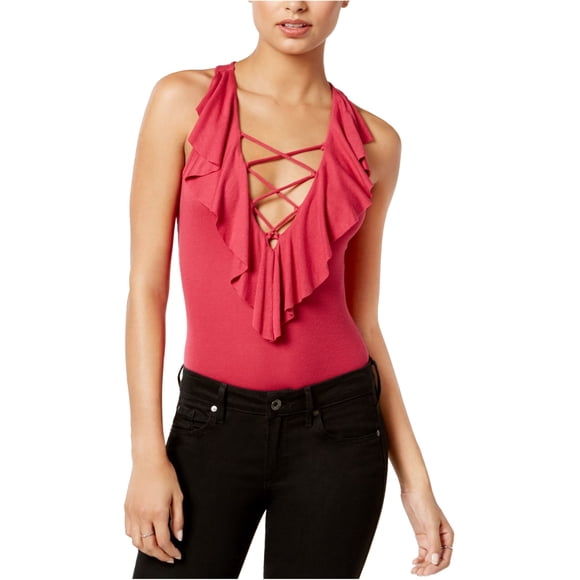 Mono con Volantes Guess para Mujer Rosa X-Large