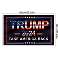 Trump 2024 Flag 3X5 Outdoor Double Sided 3 PlyDonald Trump Take