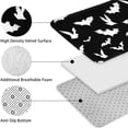 thumbnail image 5 of Halloween Bat Silhouettes Bathroom Rugs Sets 3 Piece,Toilet Cover Set,Absorbent Non Slip Bathroom Mats Sets with U-Shaped Contour Rug Toilet Rug Set, 5 of 5