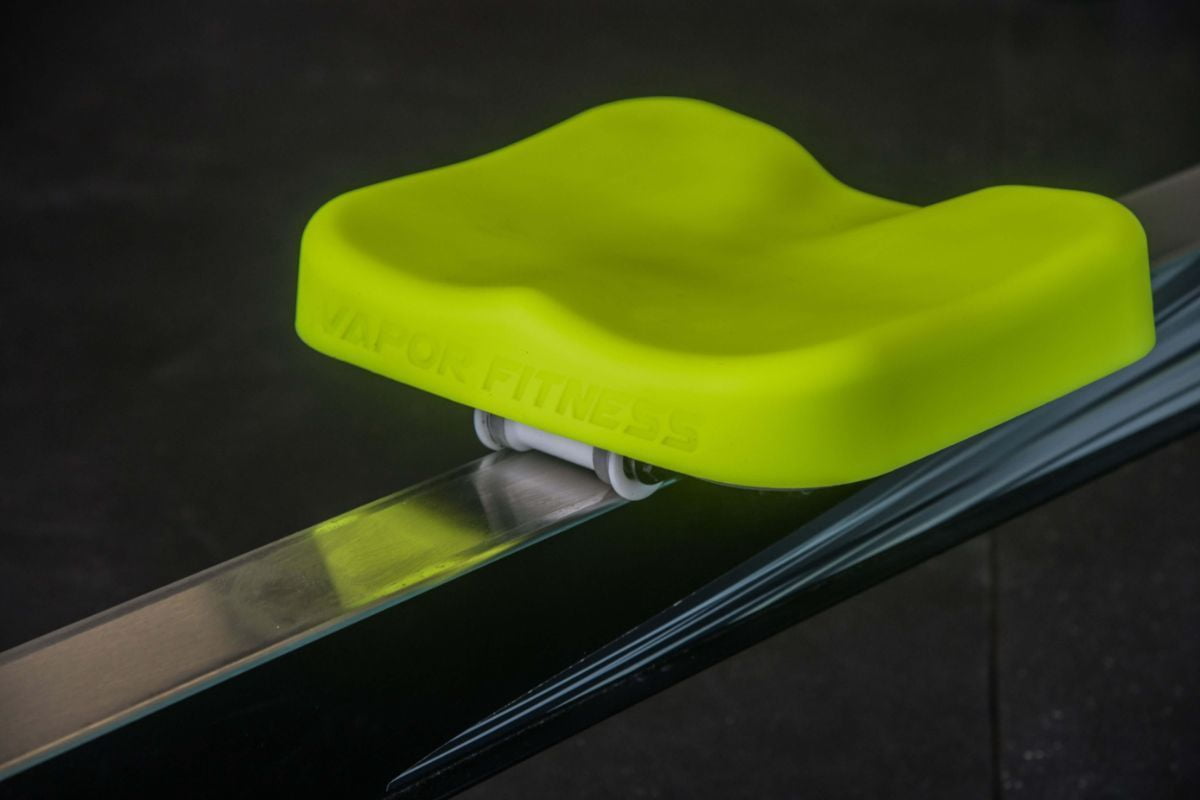 Vapor Fitness Yellow Silicone Rowing Machine Seat Cover Compatible with The Concept 2 Rowing Machine