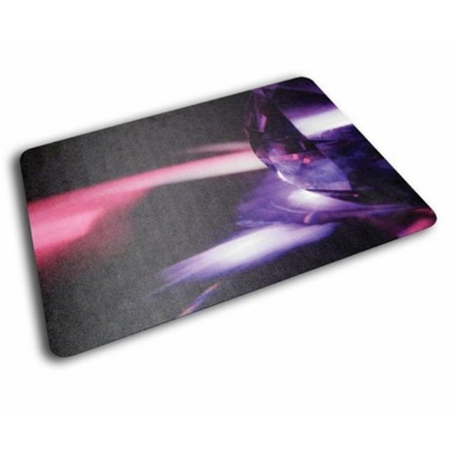 Colortex UltiMat Polycarbonate Chair Mat for Low Pile Carpets and Hard Floors, Reflective Gem Design 36 X 48 In.
