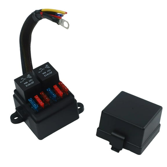 Easy Installation PreWired Fuse Relay Box With Pre Installed Wiring Fuses