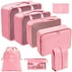 thumbnail image 2 of Juego organizador de viaje de 8 piezas: ¡cubos de embalaje para un viaje eficiente! Bolsa ordenada para zapatos, 2 of 8