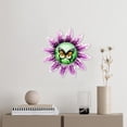 thumbnail image 3 of Adornos de estatuas de flores para colgar en la pared, decoración de jardín en 3D para dormitorio Púrpura, 3 of 9