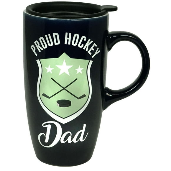 Hockey Dad Travel Mug
