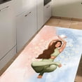 thumbnail image 4 of Yoga Girl Rugs, Fitness Rugs, Girl Rugs, Modern Rugs, Living Room Rug, Boho Rug, Front Door Rug, Bathroom Rug, Colorful Rug, Minimal Rug, 1.7'x2.3' - 50x70 cm, 4 of 5