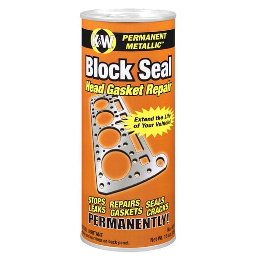 CRC Metallic Block Seal Head Gasket Repair, 16 Oz.