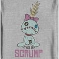 thumbnail image 2 of Men's Lilo & Stitch This is Scrump Sweatshirt Athletic Heather Large, 2 of 4