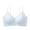 Light Blue Womens Bras, variant on Womens Seamless Bras Push Up Spaghetti Strap Bra for Women No Underwire Lightly Linen Pullover Bralettes