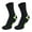 Green Black, variant on 1 Pair Waterproof Socks Elastic Breathable Mid Tube Soft Socks Foot Windproof Winter Hiking Wading Riding Skiing Socks for Outdoor Sports