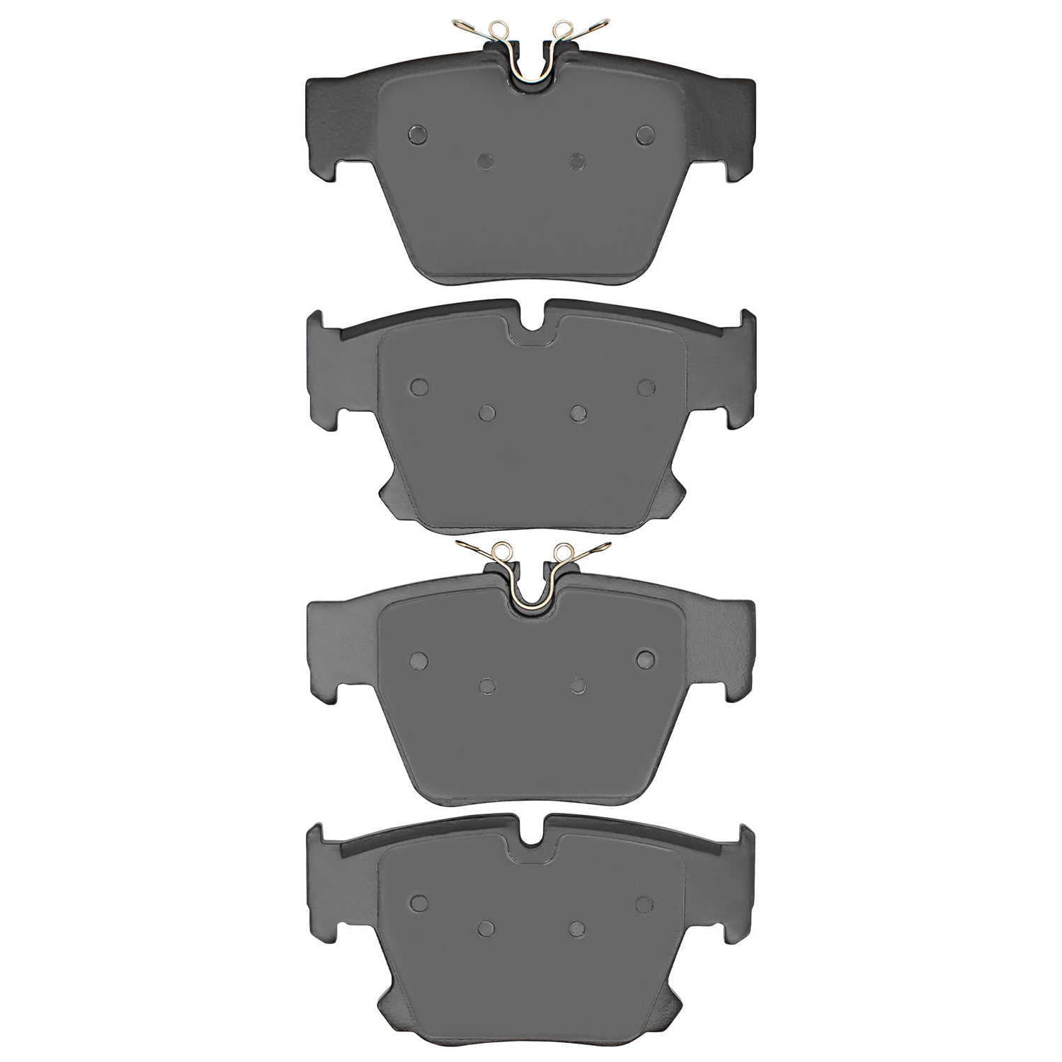 Dynamic Friction Company 1551-2482-00 DFC 5000 Advanced Brake Pads - Low Metallic - OE Equivalent