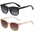 thumbnail image 1 of Gafas de sol DUSHINE polarizadas de estilo retro clásico para mujer, 1 of 7