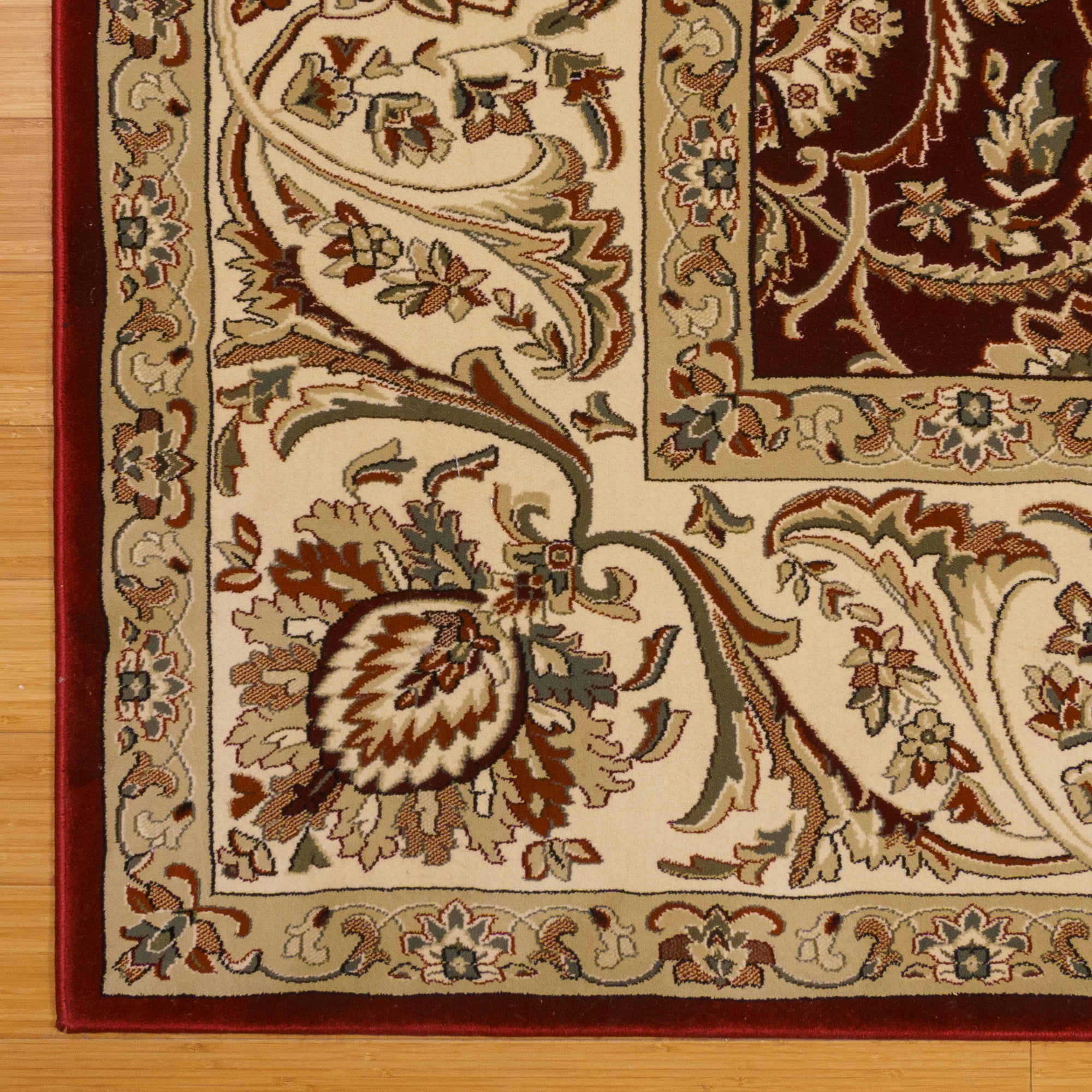 Gertmenian Majestic Croft Traditional Floral Red Indoor Area Rug, 8x10