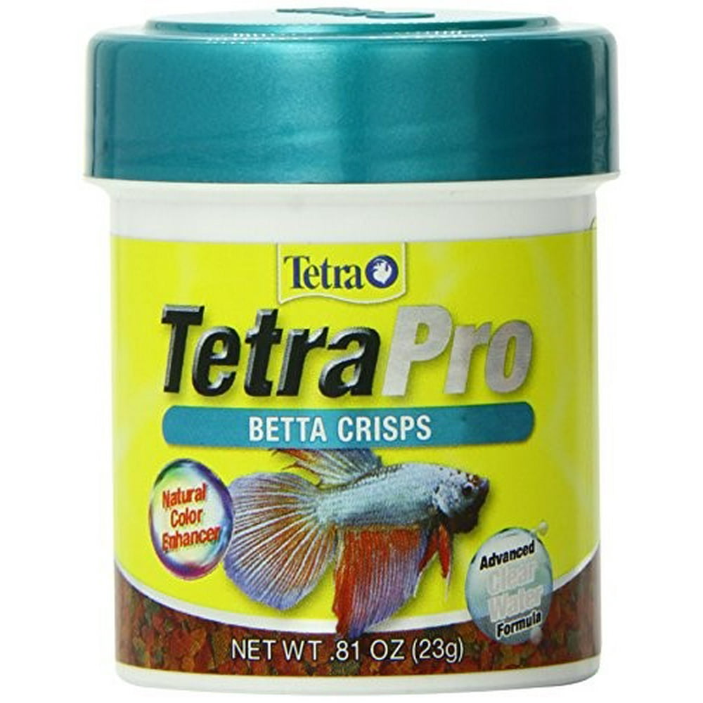 TetraPro Betta Crisps, .81 oz, Fish Food With Natural Color Enhancer