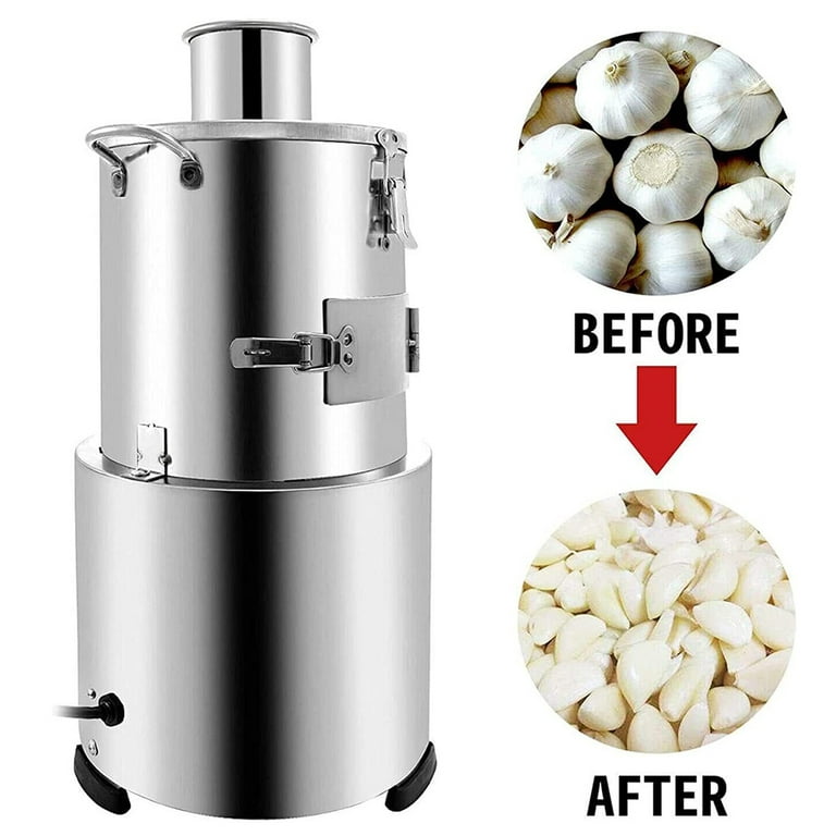 Garlic Peeling Machine 110V Electric Garlic Peeler Household Commercial  20kg/h