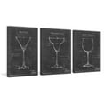 thumbnail image 2 of Marmont Hill Barware Blueprint XI Triptych, 2 of 7