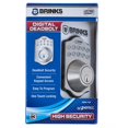 thumbnail image 5 of Brinks Digital Deadbolt Door Lock, Satin Nickel Finish, 5 of 5