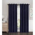thumbnail image 6 of Faux Suede Room Darkening 108 x 96 in. Grommet Curtain Panel Pair, 6 of 7