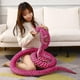 thumbnail image 5 of Serpiente gigante de peluche, serpiente de peluche grande, serpiente de peluche realista, juguete de serpiente de peluche realista, regalos para accesorios de broma de fiesta de cumpleaños-2, 5 of 5